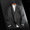 Ternos masculinos blazers moda masculina solto único breasted inteligente casual bonito negócio legal formal sólido simples streetwear evitar rugas