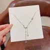 Hangerkettingen Delicate zirkoonsteen Stijlvolle hangers Maan en ster Eenvoudige stijl Dagelijks gebruik Mode-sieraden Trendy ketting