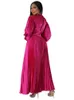 Vestidos elegantes para mulheres outono inverno maxi vestido senhoras roupas tradicionais festa de fadas dreaes plus size 240129