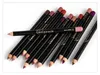 12 Colors Lip Pencils Matte Lipliner Waterproof Smooth Colorful Silk Lipstick Pen Long Lasting Pigments Lip Makeup Cosmetics 240124