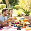 Conjuntos de vajilla Cerámica Tazón de fruta alto Plato con patas Bandeja de joyería decorativa Postre moderno resistente al desgaste Pastel para el hogar