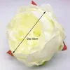 50pcllot 10 cm Peony Flower Head Sztuczny scrapbooking Garland Wall Tła przyjęcie weselne Dekoracja domu 240127