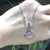 Catene Y2K Corona Collana con pendente in zircone Lusso Dolce Ragazza fresca Punk Cuore Catena clavicola per le donne Gioielli di moda Regalo per feste