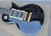 Peter Frampton Signature Custom Black LP Guitar 3 Humbucker Pickups Mahog