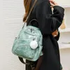 Torby szkolne Bagpack Girl College Lady Fashion Make Bag Pu Plecak Kobiety Vintage Marka podróżna Mochila Feminina skórzane ramię