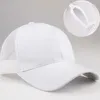 Kapitale piłki 1 szt. Unisex capa zwykła zwykła siatka baseball Regulowane czapki snapback dla kobiet mężczyzn Hip Hop Trucker Hat