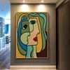 Picasso Abstract Art Canvas Paintings Classic Posters and Prints Wall Pictures for Bar Cafe Living Room Home Decoration 240130