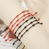 Bracelets de charme faits à la main 7 noeuds rouge chaîne couple bracelet pour amant protection chanceux amulette amitié tresse corde bracelet bijoux cadeau