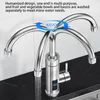 Kitchen Faucets LCD Digital Display 220V Electric Cold Dual-Use Water Faucet Heater