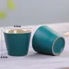 Set da tè opaco in ceramica fatto a mano Decorazione della sala da tè cinese Semplice caffettiera Tazza da caffè Kung Fu Teiera Tazza da tè Tè Zen sano 240124