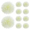 Decorative Flowers 50Pcs Artificial Chrysanthemum White Hydrangea Bridal Wedding Decoration Floral Table Centerpieces