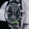 Reloj de lujo de marca mundial Mejor versión RelojDatejust 41 Wimbledon 126334 Nuevo ETA automático Cal.Reloj 3235 2 años de garantía RELOJES PARA HOMBRE