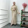 Abbigliamento etnico Ramadan Aperto Abaya Dubai Turchia Islam Maglia Kimono Cardigan Abito Hijab musulmano Caftano Abaya per le donne Caftano Pakistan Sciolto