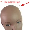 African Mannequin Head Without Hair For Making Wig Hat Display Cosmetology Manikin Head Female Dolls Bald Training Head 240118