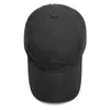 Casquette de baseball à séchage rapide de style coréen Couleur unie Femmes Sun-Poof Casquette à visière Protection solaire extérieure Hommes Respirant Trou Chapeau de soleil Chapeau de créateur en gros