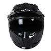 Motorcykelhjälmar Street Worrier Full Face Hjälm avtagbar multifunktionskombination Cascos Motorcykel racing casque Scooter Dot