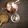 Das Yerba Mate-Set enthält eine doppelwandige Mate-Teetasse aus 18/8-Edelstahl, eine Bombilla Mate Strawa-Reinigungsbürste aus Holz, 230 ml, 240130