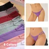 Culotte Femme Finetoo 3pcs / Set Femmes Coton Sexy Low Rise Slip Femme Breathbale Sous-vêtements Bouton Design Modèle Soft Lingerie