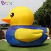 wholesale 5M Höhe Werbung aufblasbare Tier-Entenmodelle Cartoon-Ente mit Stoff für Event-Party-Dekoration mit Luftgebläse, Spielzeug, Sport