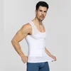 Body Shaper Mannen Taille Trainer Tank Tops Tummy Afslanken Riem Corset Taille Cincher Gordel Vest Hemd 240126