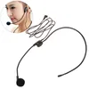 Mikrofone 3,5 mm Kopfverdrahtungsmikrofon Headset Voice -Lautsprecher Clear Sound Mic für Sprachlehrerkonferenzhandbuch