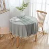 Table Cloth Art Round Fabric Rectangle Circle