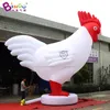 Hurtownia 6,15x2,8 x 6m wysokość Outdoor Giant Inflatible Animal Fowl Cartoon Chicken Model z dmuchawą powietrzną na imprezę Dekorację imprezowych Zabawki Sports