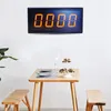 Horloges murales 3 pouces 4 chiffres LED affichage grand numérique électronique 9999 jours compte à rebours télécommande simple face pleine minuterie de pièce rouge