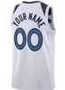 Anpassad 5 Anthony Edwards Rudy Gobert Karl-Anthony Towns Basketball Jersey Naz Reid Timberwolve Dangelo Russell Wendell Moore Jr. Jaden McDaniels City Mike Conley