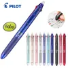 Pilot Erasable Pen Frixion متعددة الوظائف عمل الدفع GEL PEN LKFBS-60EF/LKFBS-60UF محو 3 في 1 قلم 0.38/0.5 ملم قرطاسية 240119