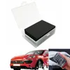 Car Wash Solutions 1pc Zwarte Klei Bar Pad Spons Blok Reiniging Gum Wax Polish Tools Vulkanische Modder Met Doos