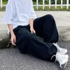 Trendy Cargo Pants Four Seasons Men Pants Elastic Waist Drawcord Leg Opening Pants Streetwear 240124