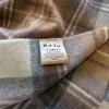クラシックな格子縞の高級デザイナースカーフ100％カシミアタッセルデザイナースカーフスカーフ冬のレディースとメンズのためのショールシアルパ
