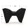 Fashion Solid Color Bow Tie for Men Suit Shirt Collar Butterfly Cravats Groom Party Banquet Wedding Accessories Gifts 240202