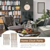 Clocks Accessories 5 Sets Wooden Clock Hands Pointer Movement Supplies Mute Pinter Parts DIY