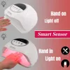 320 W 72 Kralen LED/UV Lichten Drooglamp Voor Curing Gel LED Nagel Potherapie Machine Professionele manicure Tool Salon Apparatuur 240123