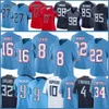 Kommer Levis Derrick Henry Custom Football Jersey Treylon Burks Jeffery Simmons Eddie George Steve McNair Ryan Tannehill DeAndre Hopkins Ryan Stonehouse