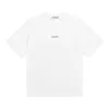 Acne Loose Round Neck Letter Small Square Classic Smiling Face Laser Printing Short Sleeve Casual T-Shirt unisex