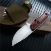 Hotsale 15017-1 Hunt Hidden Canyon Hunter Fixed Blade Knife 2.79" S30V Blade Stabilized Wood Handles Outdoor Survival Pocket Knives Camping Hunting 15017 EDC TOOLs
