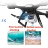 Drones JS-801 Large Capacity 6-Channel 4K High Definition Dual Camera Professional Level Aerial Photography RC Four Axis Aircraft Gift YQ240213