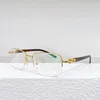 Carti-Brille, Büffelhorn-Sonnenbrille, für Herren und Damen, klassisch, quadratisch, Freizeit, luxuriös, rechteckig, mehrfarbig, mit Sehstärke, CT02270, CT02280, CT02290