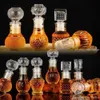 5 10 15 PCS Butelka whisky alkohol 50 ml Śliczny szklany dozownik mini alkohol gość gościa Wedding Dekanter wina słoiki Zestaw 240118