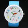 Horloges Womage Horloge Dames Grote Horloges Mode Creatief Potlood Naald Lederen Band Analoog Quartz Relogio Feminino