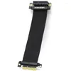 Câbles d'ordinateur Câble PCI-E Riser Carte PCI Express Extension PCIE X4 pour adaptateur de convertisseur d'extension de carte mère 3.0