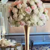 Düğün merkezi parçaları için 65cm çapında çiçek topları masa centerpieces düğün etkinliği dekorasyonu