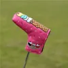 Ice cream design Golf Wood Cover Driver Fairway Hybrid Waterproof Protector Set Durable Golf Putter head Club Covers 240202