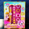 Anime Catch Teenieping Diy Watch Toys Söta glänsande elektroniska armband Cartoon Princess Pocket Watch Childrens Gifts 240130