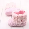 First Walkers Plush Warm Kids Snow Boots Baby Girl Shoes Cotton Non-slip Infant Boot Girls Toddler 13-18Months