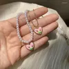 Braccialetti con ciondoli Collana di perle Collare di gemme super fata Ornamento di tulipano di bellezza Progettato elegante braccialetto di gioielli dolci