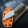 3Models 15017/15018 Hunt Hidden Canyon Hunter Fixed Blade Knife 2.79 "S30V Drop Point Richlite/Green G10 Handtag utomhus camping vandring rese fiske jaktknivar